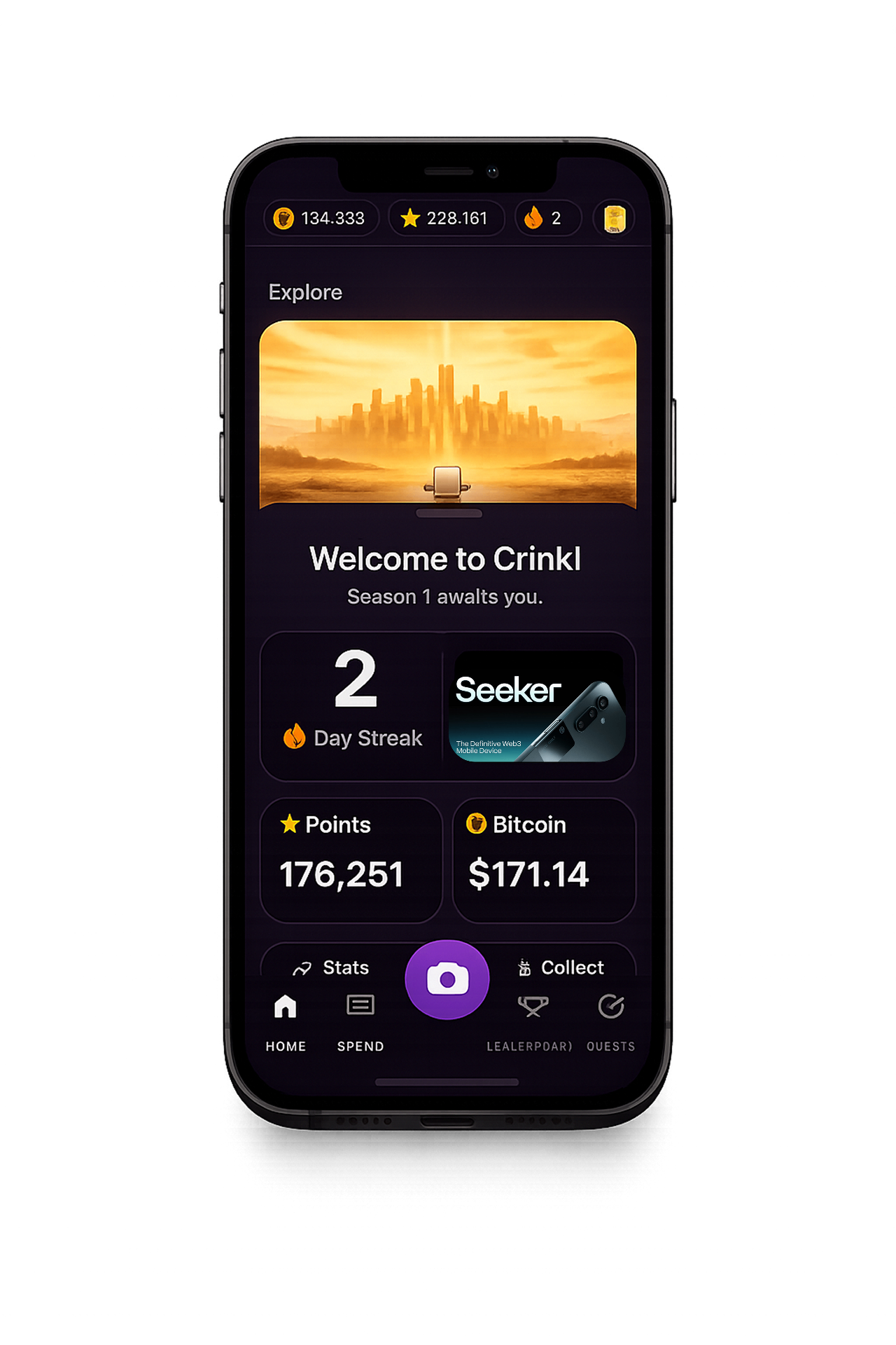 Crinkl App Preview