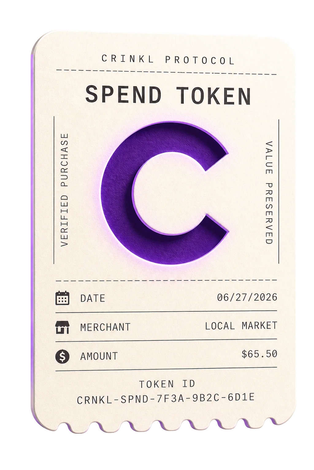 Crinkl Spend Token